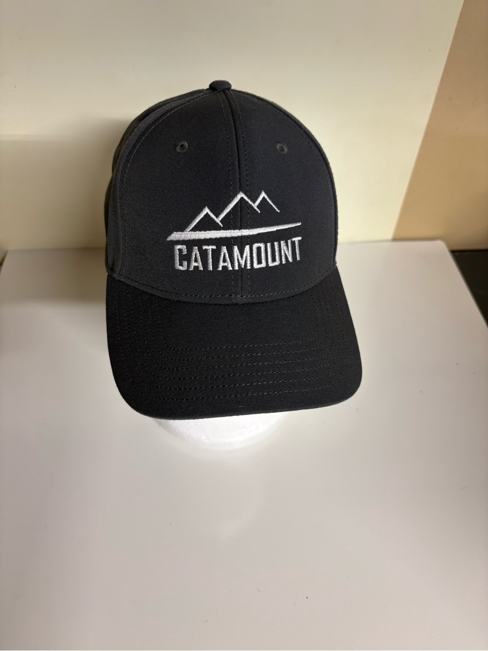 The North Face Dark Gray Catamount Embroidered Baseball Cap Hat